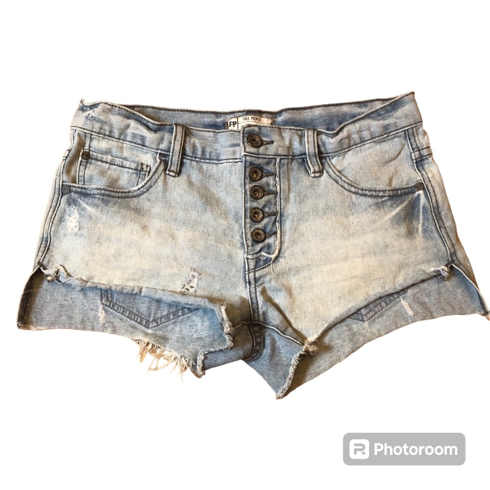 Free People Daisy Duke Jean Shorts Size 24